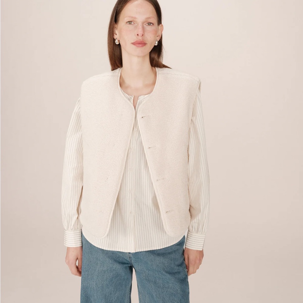 Women's Cream Vest